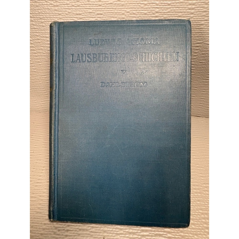 Ludwig Thoma Lausbubengeschichten 1932 German Language Series Hardcover Book